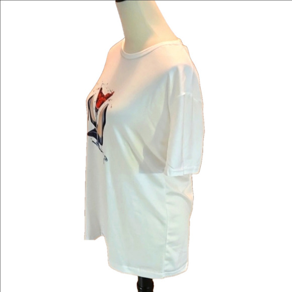 Chase Short Sleeved Tee High Heels, Lipstick, Wine Glass Women's Size XXL - Picture 3 of 10